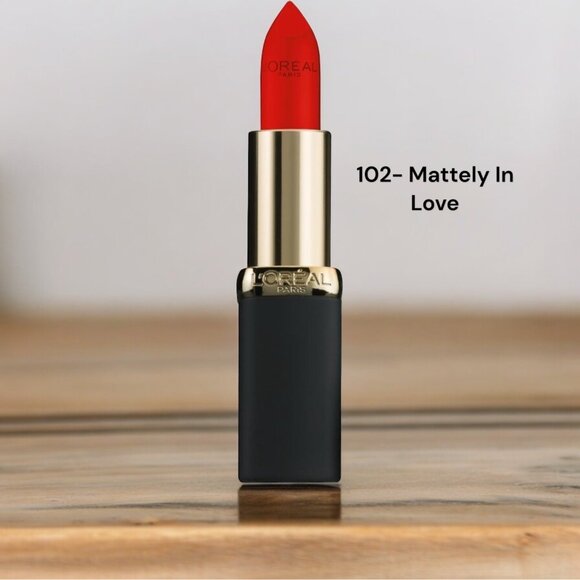 Bundle of 2 L'Oreal Colour Rich Lipsticks Matte-ly 102 & Matte-sterpeice 802 - Picture 5 of 10